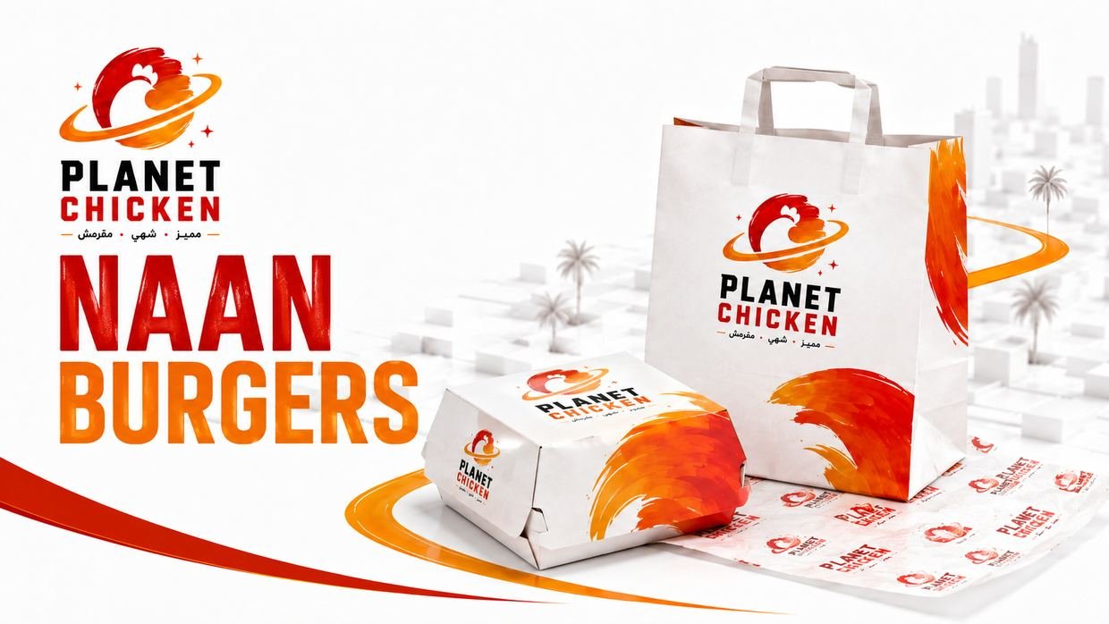 PLANET CHICKEN Naan Burgers